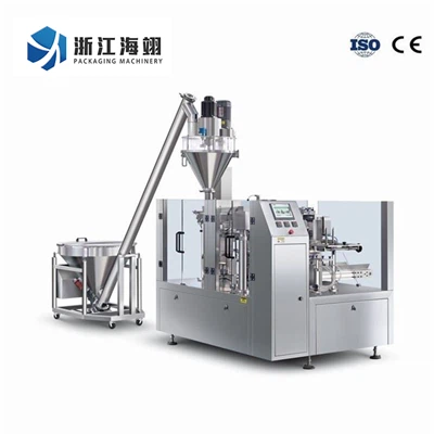 Macchina imballatrice Doypack in polvere per medicina veterinaria